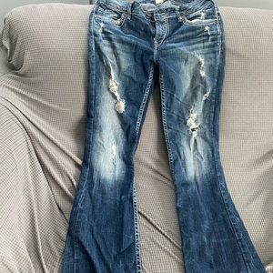 SILVER Jeans -Atiko Bootcut distressed jeans